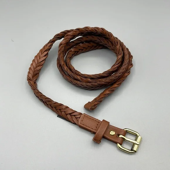 H&M Accessories Hm Faux Leather Braid Belt Poshmark